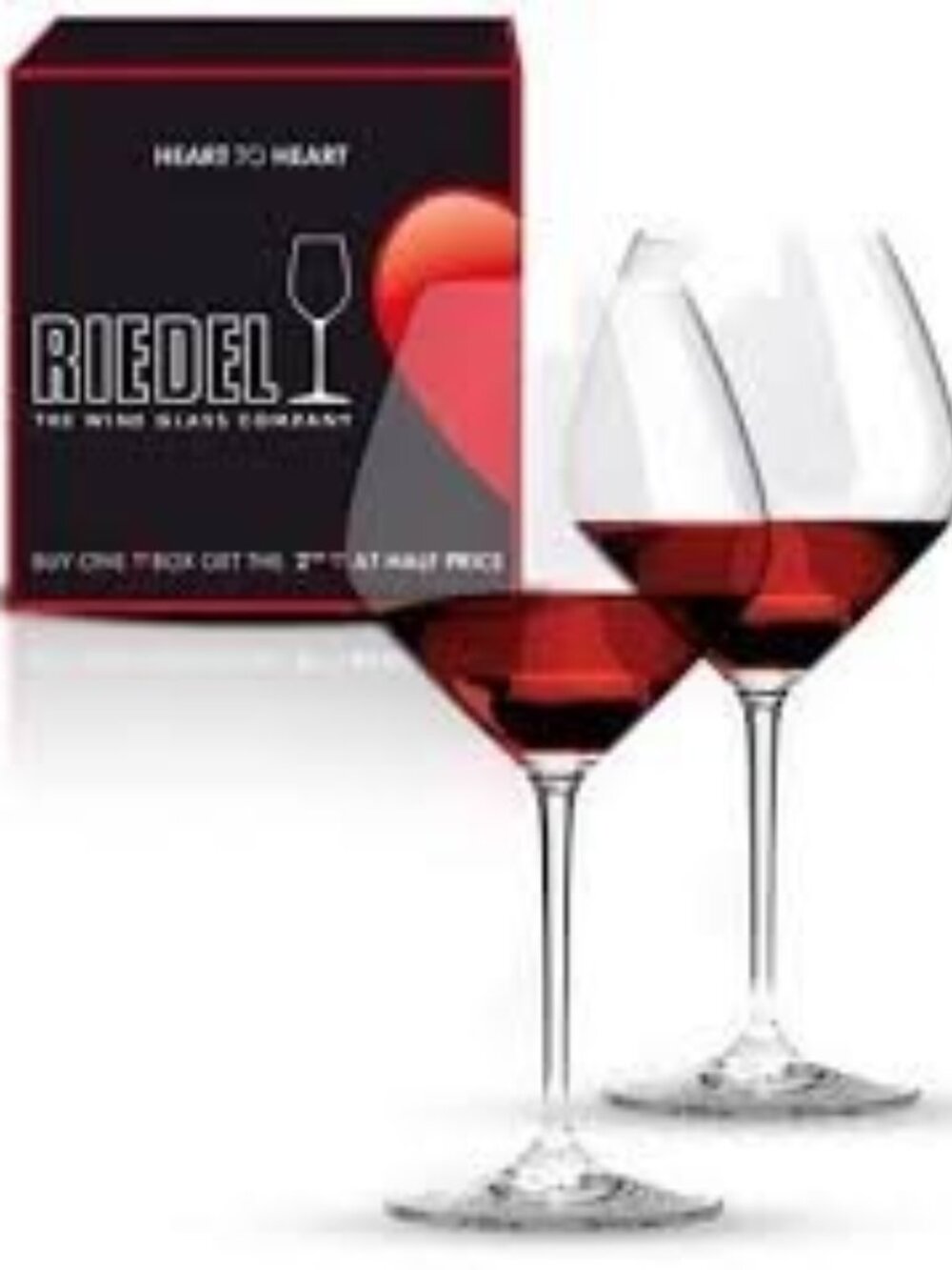 Riedel Pinot Noir wine glasses 2 piece set